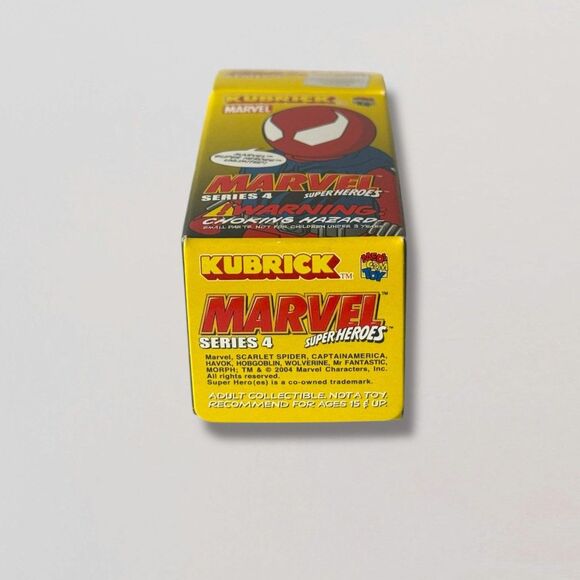 Medicom Marvel Series 4 S4 Kubrick "Scarlet Spider" 2004 - Picture 8 of 10